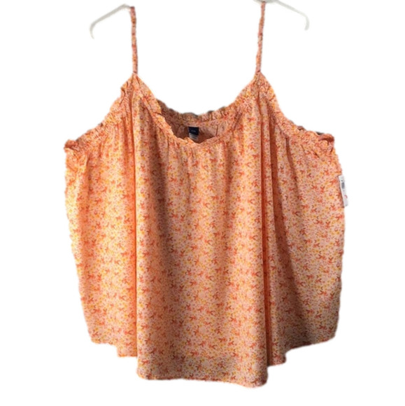 NWT Old Navy Floral Spaghetti Strap Shirt - Picture 1 of 4